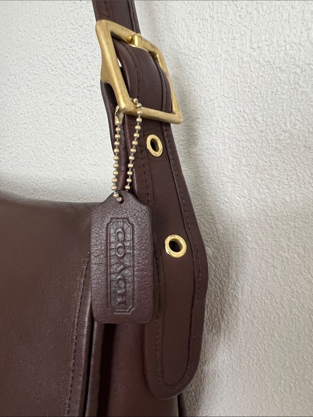 Coach Mahogany Patricia’s Legacy Flap Saddle Bag with Multi Function Wallet - Picture 5 of 16